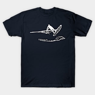 Windsurfing Freestyle Jump Shaka, Cabarete DR, Dominican Republic T-Shirt